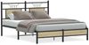 vidaXL Bettgestell ohne Matratze Sonoma-Eiche 140x200 cm Holzwerkstoff 4106945 Bild 2