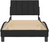vidaXL Bettgestell ohne Matratze "Hanko" Schwarz 90x190 cm Samt 3207821 Bild 5