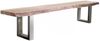 Baumbank Akazie 155x38x45 Natural Stone lackiert FREEFORM #132 Bild 1