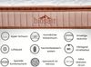 Taschenfederkernmatratze, Bambi Biosalt, Matratze mit Topper, Höhe 33 cm, H3 (Mittelfest), BAMBI YATAK, Spezialstoff mit Steinsalz, Hyper-Schaum, Spezielle Komfortschicht Bild 2