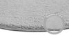 Andiamo Badematte Arezzo, Badvorleger, Badezimmer Teppich, Duschvorleger, Höhe 16 mm, rutschhemmend beschichtet, schnell trocknend, fußbodenheizungsgeeignet, Polyester, rund, Uni Farben, weich & kuschelig, auch in rund & als 2er Set erhältlich Bild 3
