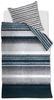 Rivièra Maison Renforcé Bettwäsche Mohair Blue 135X200 135x200 cm + 1 x 80 x 80 cm 1 Bettbezug, 1 Kissenbezug Blau Bild 2