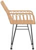 vidaXL Gartenstühle 2 Stk. mit Armlehnen 56x64x80 cm PE-Rattan 319426 Bild 5