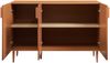 Sideboard Starvili mit 3 Türen 75x115x38 cm Rostfarben [en. casa] Bild 5