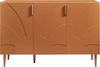 Sideboard Starvili mit 3 Türen 75x115x38 cm Rostfarben [en. casa] Bild 5