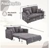 TavilaEcon Schlafsofa Multifunktionales Schlafsofa, Ausziehsofa mit praktischer Aufbewahrung, 1 Teile, mit USB-Ladefunktion und komfortablem Sitzgefühl Bild 4
