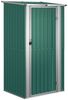 vidaXL Gartenhaus Grün 118,5x97x209,5 cm Verzinkter Stahl 150899 Bild 2