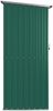 vidaXL Gartenhaus Grün 118,5x97x209,5 cm Verzinkter Stahl 150899 Bild 5