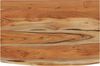 vidaXL Wandregal 50x30x3,8 cm Rechteckig Massivholz Akazie Baumkante 370283 Bild 2