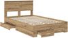vidaXL Bettrahmen Artisan-Eiche 120 x 190 cm Holzwerkstoff 3408289 Bild 5