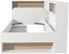 Vente-unique - TAMADU Bett Holz, Platte BeigeWeiß - B 118,5 cm x H 90,5 cm x L 211,6 cm Bild 5
