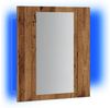LED-Spiegelschrank Altholz-Optik 40 x 12 x 45 cm Holzwerkstoff Bild 3