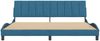 vidaXL Bettgestell ohne Matratze "Hanko" Blau 200x200 cm Samt 3207871 Bild 5