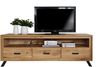 TV Lowboard BERN3 Schubläden - Wildeiche Massivholz geölt Bild 2