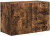 vidaXL TV-Wandschrank Wandmontiert Geräucherte Eiche 59,5 x 31 x 40 cm 892339 Bild 2