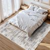 Teppich Wohnzimmer Flauschig Blau Grau 200x300 Moderner Schwamm Bild 3