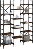 vidaXL Bücherregal Braun Eichen-Optik 127,5x28,5x172,5cm Holzwerkstoff 838872 Bild 4