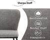 WAHSON OFFICE CHAIRS Barhocker Leinen Barstuhl Küchenhocker mit Lehne 2er Set Thekenhocker Bild 2