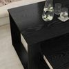 vidaXL Kaffeetisch Set 2 pcs Schwarz Eichen-Optik Holzwerkstoff 8000133 Bild 4
