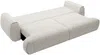Vente-unique - MONELIA Sofa Stoff Grau - B 106 cm x H 81 cm x L 260 cm Bild 3