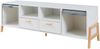 Fernsehschrank Kvaefjord 160x40x52 cm Weiß/Grau [en. casa] Bild 4