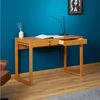 IDIMEX Schreibtisch NOAH, Bürotisch mit 2 Schubladen, Konsolentisch aus Kiefer Massivholz braun Bild 4