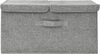 vidaXL Aufbewahrungsbox Stoff 50x30x25 cm Grau 332914 Bild 3