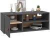 vidaXL Wandschränke 2 Stk. Grau 80x30x30 cm Massivholz Kiefer 818390 Bild 5