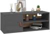 vidaXL Wandschränke 2 Stk. Grau 80x30x30 cm Massivholz Kiefer 818390 Bild 4