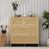 Kommode mit Schubladen, 80/38/80 cm, Schubladenkommode, Mehrzweckschrank Bild 3