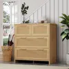 Kommode mit Schubladen, 80/38/80 cm, Schubladenkommode, Mehrzweckschrank Bild 2