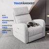FLEXISPOT Loungesessel Elektrischer drehbarer Schaukelstuhl (mit Liegefunktion), Relaxsessel, Rockingsessel Bild 3