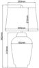 Elstead Bexley 1 Light Tischlampe schwarz und gebürstetes Messing Bild 5