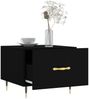 vidaXL Couchtische 2 Stk. Schwarz 50x50x40 cm Holzwerkstoff 829351 Bild 4