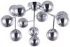Maytoni Deckenleuchte Dallas 12-flammig rauchglas chrom Bild 2