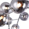 Maytoni Deckenleuchte Dallas 12-flammig rauchglas chrom Bild 3