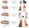 Ledander Tierbett Haustiersofa für Katzen & Hunde,Weiches und flauschiges Katzenbett, Waschbares Haustiersofa für Wohnungskatzen und kleine Hunde Bild 2