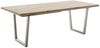 Kulissen-Esstisch >BROOKLYN< in Bianco geölt / Edelstahl - 320x73x100 (BxHxT) Bild 2
