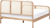 Bett mit Lattenrost Kiefernholz GONFARON 160 x 200 cm Hellbraun Bild 5