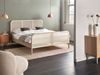 Bett mit Lattenrost Kiefernholz GONFARON 160 x 200 cm Hellbraun Bild 3