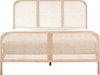 Bett mit Lattenrost Kiefernholz GONFARON 160 x 200 cm Hellbraun Bild 4