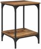 vidaXL Couchtisch Altholz 40 x 40 x 55 cm Holzwerkstoff 881896 Bild 2