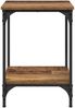 vidaXL Couchtisch Altholz 40 x 40 x 55 cm Holzwerkstoff 881896 Bild 5