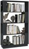 vidaXL Bücherregal/Raumteiler Grau 80x25x132 cm Massivholz Kiefer 814061 Bild 4