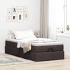 vidaXL Ottoman-Bett mit Matratze Dunkelbraun 90x200 cm Stoff 3311081 Bild 3