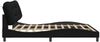 vidaXL Bettgestell ohne Matratze "Hvar" Schwarz 200x200 cm Stoff 3207795 Bild 5