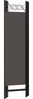 vidaXL 4-tlg. Raumteiler Anthrazit 160 x 180 cm 320704 Bild 4