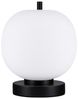 Nova Luce 9624085 LATO Tischleuchte 22,5cm Schwarz Opal E14 Bild 2