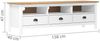 vidaXL TV-Schrank Hill Weiß 158x40x47 cm Massivholz Kiefer 288930 Bild 3