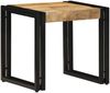vidaXL Couchtisch Braun 40 x 40 x 38 cm Massivholz Mango 4102727 Bild 3